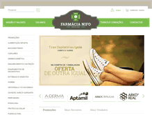Tablet Screenshot of farmacianifo.com